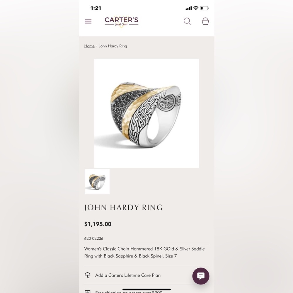 JOHN HARDY RING - Picture 2 of 11